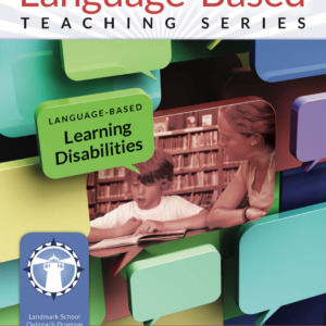 Language-based learning disabilities book cover.