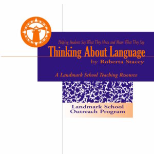 Thinking about Language book cover.