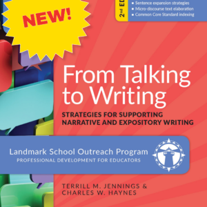 "From Talking to Writing" book cover.
