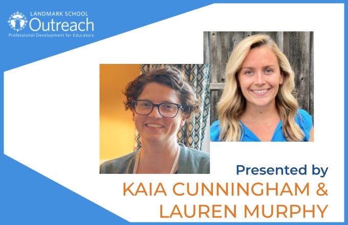 Kaia Cunningham and Lauren Murphy headshots.
